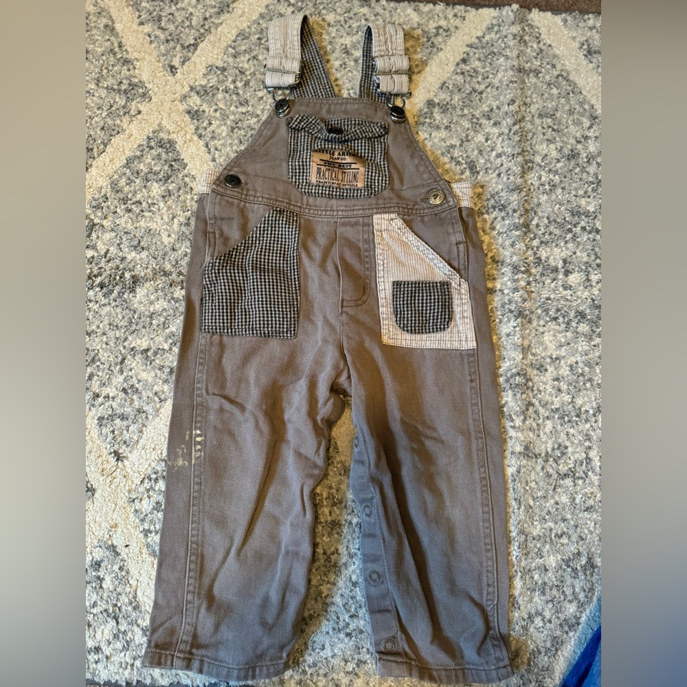 Vintage Little Arizona Jean Co Overalls 3t